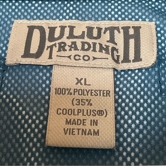 DULUTH TRADING CO. SHIRT MENS VENTED FISHING, CAMPING SHIRT SIZE XL - Picture 3 of 7